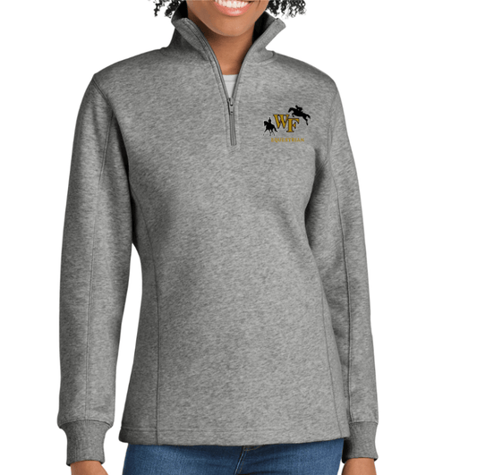 Equestrian Team Apparel custom sweatshirt Dark Gray / XS WFU Equestrian- Women's 1/4-Zip Sweatshirt equestrian team apparel online tack store mobile tack store custom farm apparel custom show stable clothing equestrian lifestyle horse show clothing riding clothes WFU Equestrian- Women's 1/4-Zip Sweatshirt horses equestrian tack store