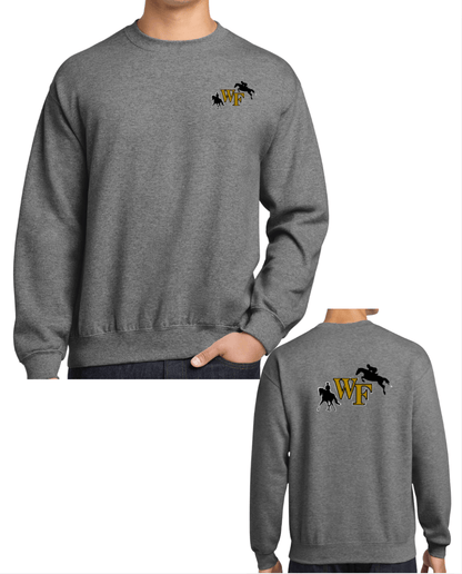 Equestrian Team Apparel custom sweatshirt Dark Gray / XS WFU Equestrian- Unisex Sweatshirt equestrian team apparel online tack store mobile tack store custom farm apparel custom show stable clothing equestrian lifestyle horse show clothing riding clothes WFU Equestrian- Unisex Sweatshirt horses equestrian tack store