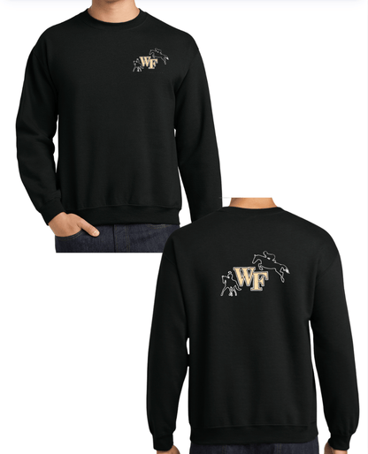 Equestrian Team Apparel custom sweatshirt Black / XS WFU Equestrian- Unisex Sweatshirt equestrian team apparel online tack store mobile tack store custom farm apparel custom show stable clothing equestrian lifestyle horse show clothing riding clothes WFU Equestrian- Unisex Sweatshirt horses equestrian tack store