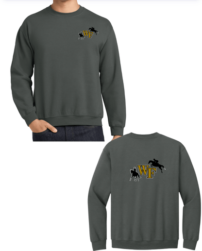 Equestrian Team Apparel custom sweatshirt Graphite / XS WFU Equestrian- Unisex Sweatshirt equestrian team apparel online tack store mobile tack store custom farm apparel custom show stable clothing equestrian lifestyle horse show clothing riding clothes WFU Equestrian- Unisex Sweatshirt horses equestrian tack store