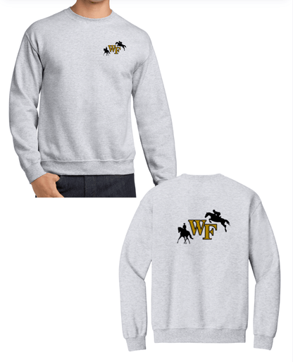 Equestrian Team Apparel custom sweatshirt Light Gray / XS WFU Equestrian- Unisex Sweatshirt equestrian team apparel online tack store mobile tack store custom farm apparel custom show stable clothing equestrian lifestyle horse show clothing riding clothes WFU Equestrian- Unisex Sweatshirt horses equestrian tack store