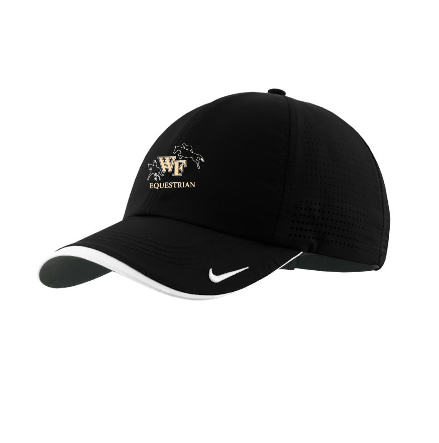 Equestrian Team Apparel custom hats Black WFU Equestrian- Nike Baseball Cap equestrian team apparel online tack store mobile tack store custom farm apparel custom show stable clothing equestrian lifestyle horse show clothing riding clothes WFU Equestrian- Nike Baseball Cap horses equestrian tack store