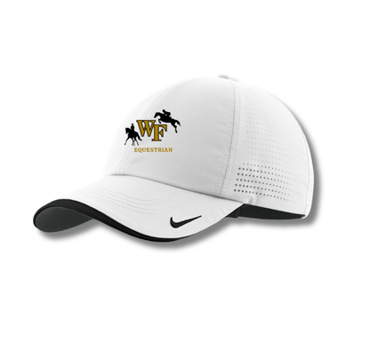 Equestrian Team Apparel custom hats White WFU Equestrian- Nike Baseball Cap equestrian team apparel online tack store mobile tack store custom farm apparel custom show stable clothing equestrian lifestyle horse show clothing riding clothes WFU Equestrian- Nike Baseball Cap horses equestrian tack store