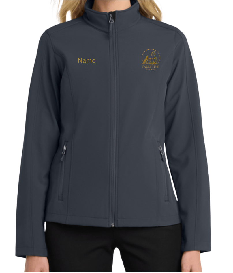 Fault Line Stables- Women's Soft Shell Jacket