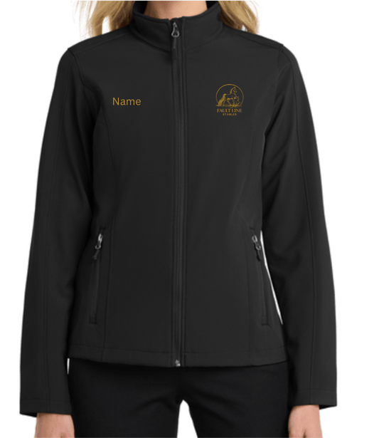 Fault Line Stables- Youth Soft Shell Jacket