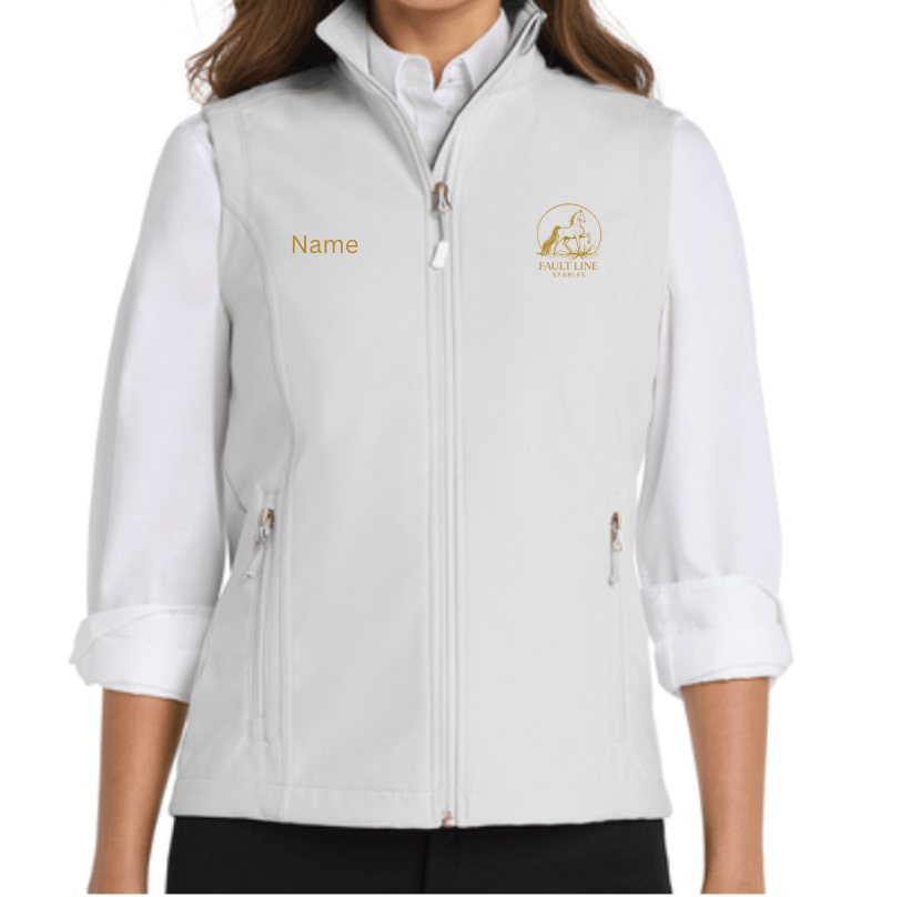 Fault Line Stables- Women's Soft Shell Vest