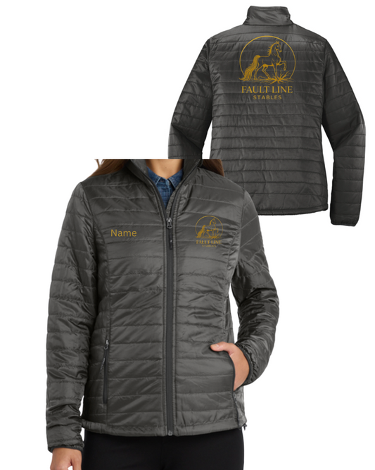 Fault Line Stables- Men's Puffy Jacket