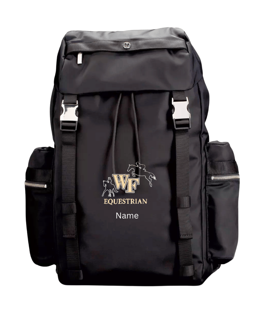 Equestrian Team Apparel custom backpack WFU Equestrian- Custom Backpack equestrian team apparel online tack store mobile tack store custom farm apparel custom show stable clothing equestrian lifestyle horse show clothing riding clothes WFU Equestrian- Custom Backpack horses equestrian tack store