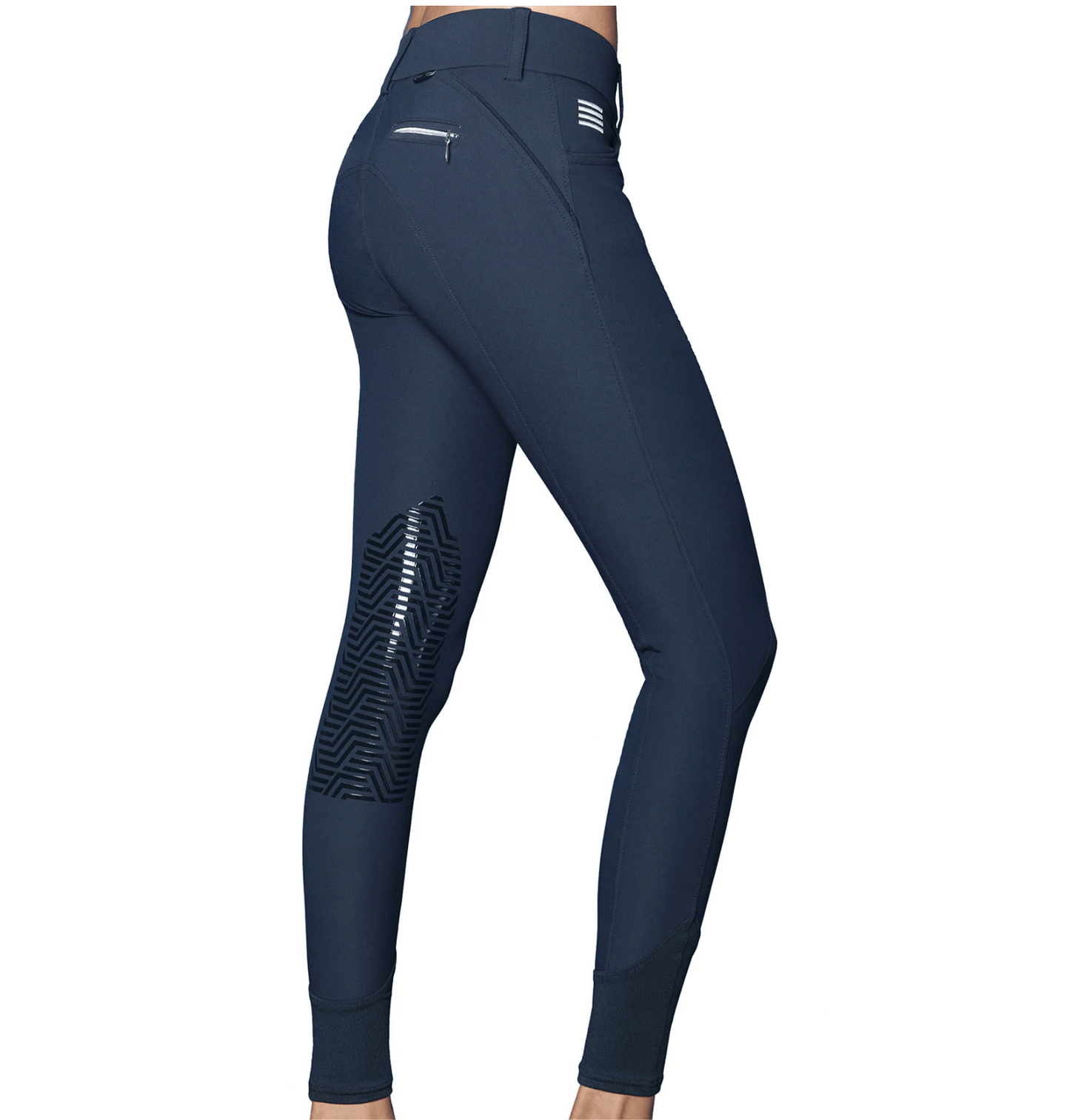 GhoDho ladies breeches GhoDho- Aubrie Pro Knee Patch Breeches (Navy) equestrian team apparel online tack store mobile tack store custom farm apparel custom show stable clothing equestrian lifestyle horse show clothing riding clothes GhoDho- Aubrie Pro Knee Patch Breeches (Navy) horses equestrian tack store