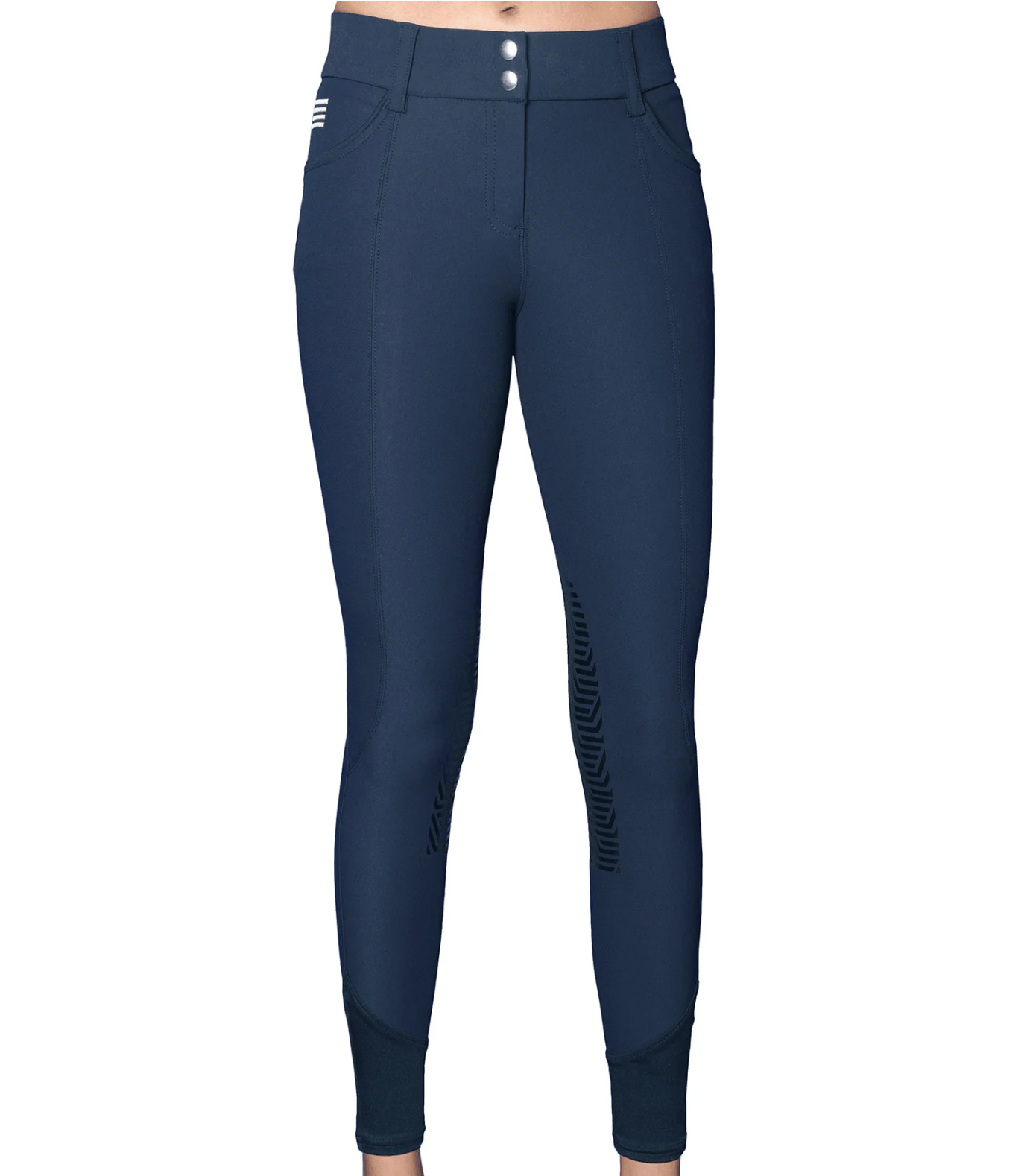 GhoDho ladies breeches GhoDho- Aubrie Pro Knee Patch Breeches (Navy) equestrian team apparel online tack store mobile tack store custom farm apparel custom show stable clothing equestrian lifestyle horse show clothing riding clothes GhoDho- Aubrie Pro Knee Patch Breeches (Navy) horses equestrian tack store