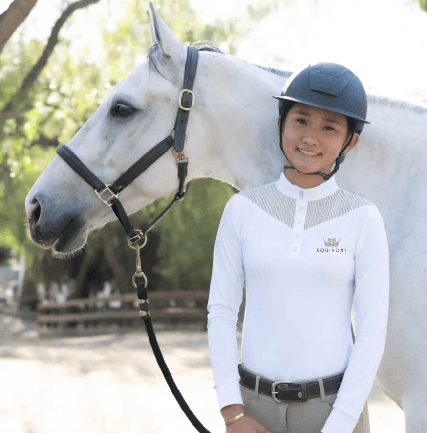 Equestrian Team Apparel Custom Shirts S Equivont- Barn Babe Equestrian Show Shirt equestrian team apparel online tack store mobile tack store custom farm apparel custom show stable clothing equestrian lifestyle horse show clothing riding clothes Equivont- Barn Babe Equestrian Show Shirt horses equestrian tack store