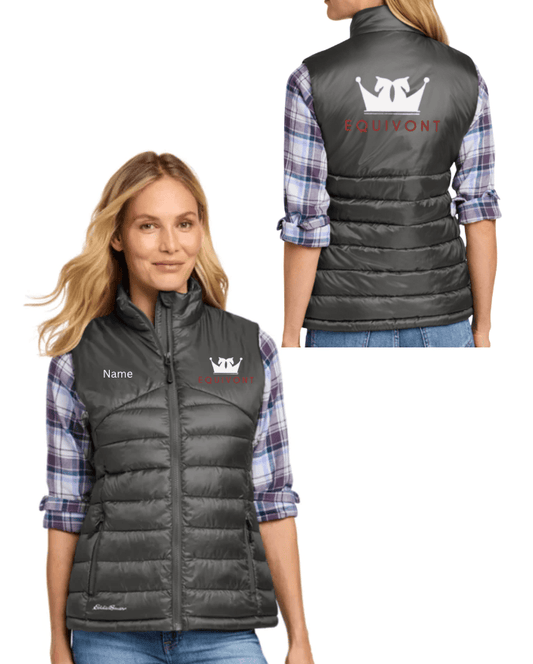 Equestrian Team Apparel Custom Vests Equivont- Eddie Bauer® Women's Quilted Vest equestrian team apparel online tack store mobile tack store custom farm apparel custom show stable clothing equestrian lifestyle horse show clothing riding clothes Equivont- Eddie Bauer® Women's Quilted Vest horses equestrian tack store