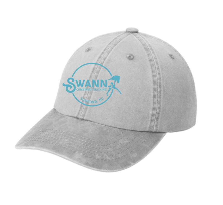 Equestrian Team Apparel custom hats Chrome w/ Turquoise Logo SWANN - Baseball Caps equestrian team apparel online tack store mobile tack store custom farm apparel custom show stable clothing equestrian lifestyle horse show clothing riding clothes SWANN - Baseball Caps horses equestrian tack store