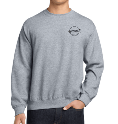 Equestrian Team Apparel custom hoodie Unisex Sweatshirt / Sport Grey / XS SWANN - Crewneck Sweatshirt equestrian team apparel online tack store mobile tack store custom farm apparel custom show stable clothing equestrian lifestyle horse show clothing riding clothes SWANN - Crewneck Sweatshirt horses equestrian tack store