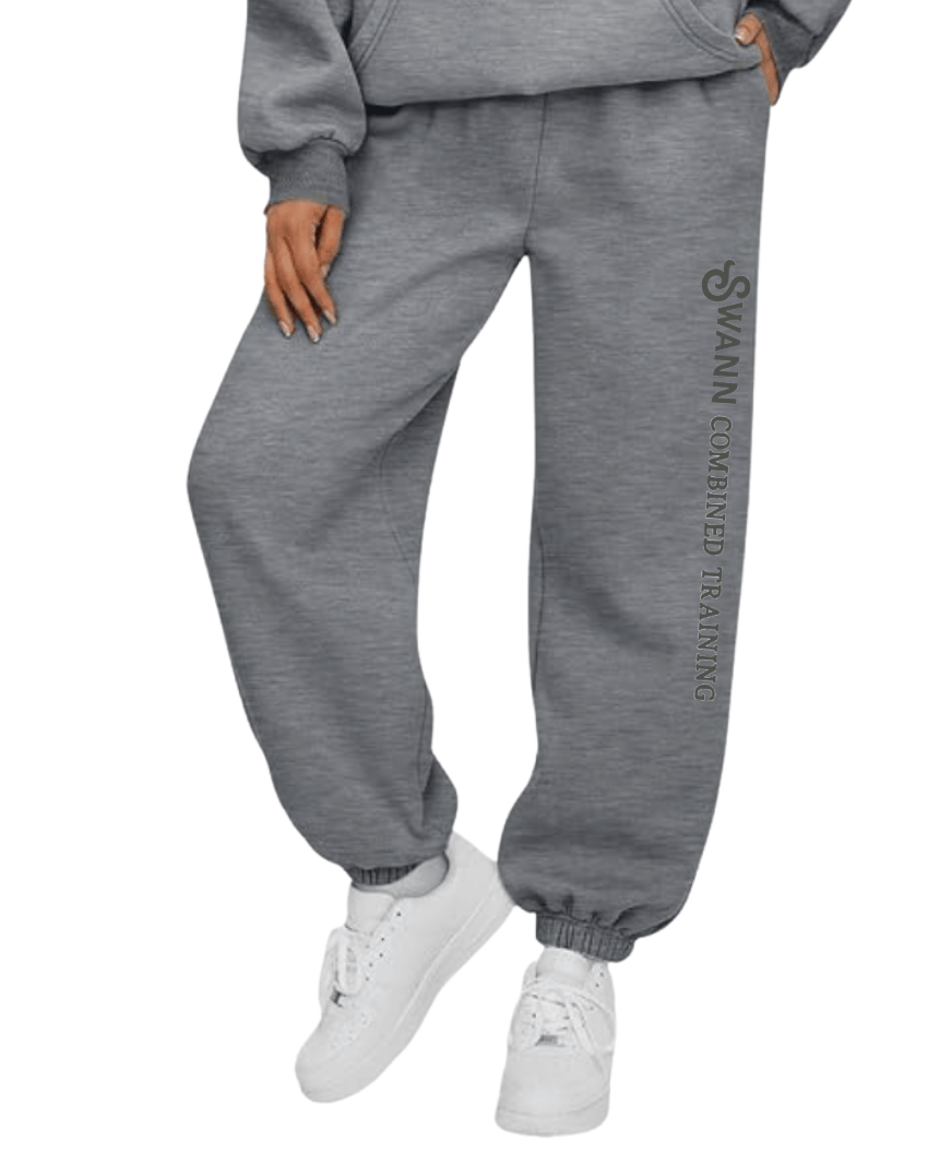 Equestrian Team Apparel custom sweatpants Grey w/ Grey / XS SWANN - Sweatpants equestrian team apparel online tack store mobile tack store custom farm apparel custom show stable clothing equestrian lifestyle horse show clothing riding clothes SWANN - Sweatpants horses equestrian tack store