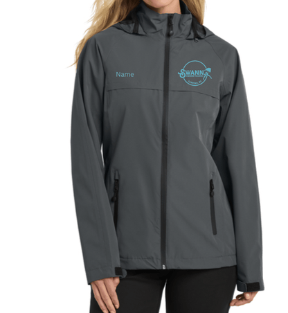 Equestrian Team Apparel Custom Jacket Women's Rain Jacket / XS SWANN- Rain Jacket equestrian team apparel online tack store mobile tack store custom farm apparel custom show stable clothing equestrian lifestyle horse show clothing riding clothes SWANN- Rain Jacket horses equestrian tack store