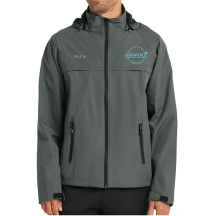 Equestrian Team Apparel Custom Jacket Men's Rain Jacket / XS SWANN- Rain Jacket equestrian team apparel online tack store mobile tack store custom farm apparel custom show stable clothing equestrian lifestyle horse show clothing riding clothes SWANN- Rain Jacket horses equestrian tack store