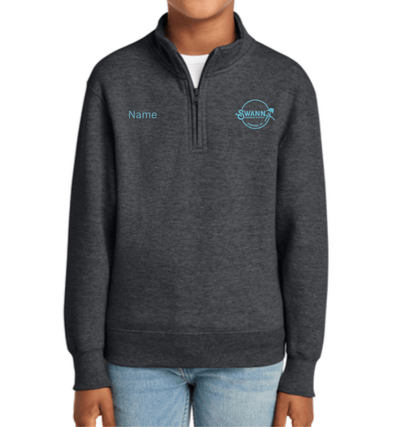 Equestrian Team Apparel custom sweatshirt Youth 1/4 Zip / XS SWANN- 1/4 Zip Sweatshirt equestrian team apparel online tack store mobile tack store custom farm apparel custom show stable clothing equestrian lifestyle horse show clothing riding clothes SWANN- 1/4 Zip Sweatshirt horses equestrian tack store