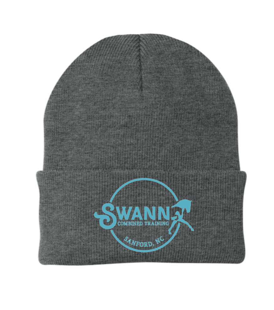 Equestrian Team Apparel custom hats Dark Grey SWANN- Beanie equestrian team apparel online tack store mobile tack store custom farm apparel custom show stable clothing equestrian lifestyle horse show clothing riding clothes SWANN- Beanie horses equestrian tack store