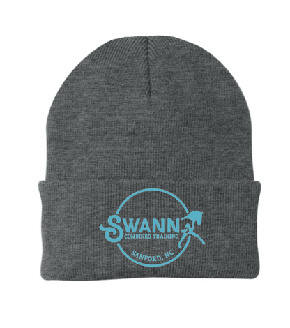 Equestrian Team Apparel custom hats Dark Grey SWANN- Beanie equestrian team apparel online tack store mobile tack store custom farm apparel custom show stable clothing equestrian lifestyle horse show clothing riding clothes SWANN- Beanie horses equestrian tack store