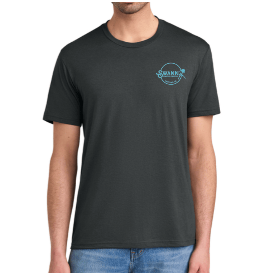 Equestrian Team Apparel Custom Shirts Men's / Charcoal / XS SWANN T-Shirt equestrian team apparel online tack store mobile tack store custom farm apparel custom show stable clothing equestrian lifestyle horse show clothing riding clothes SWANN T-Shirt horses equestrian tack store