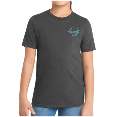 Equestrian Team Apparel Custom Shirts Youth / Charcoal / XS SWANN T-Shirt equestrian team apparel online tack store mobile tack store custom farm apparel custom show stable clothing equestrian lifestyle horse show clothing riding clothes SWANN T-Shirt horses equestrian tack store