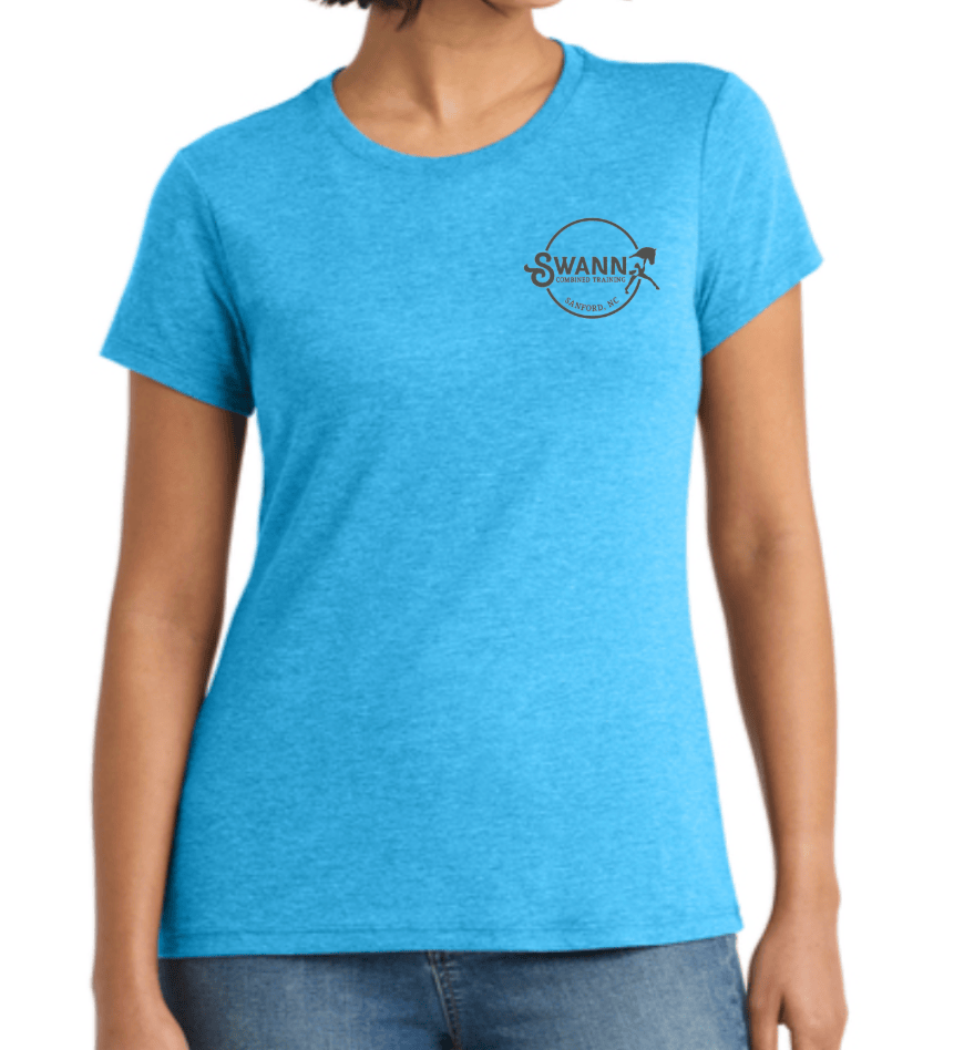 Equestrian Team Apparel Custom Shirts Women's / Turquoise Frost / XS SWANN T-Shirt equestrian team apparel online tack store mobile tack store custom farm apparel custom show stable clothing equestrian lifestyle horse show clothing riding clothes SWANN T-Shirt horses equestrian tack store