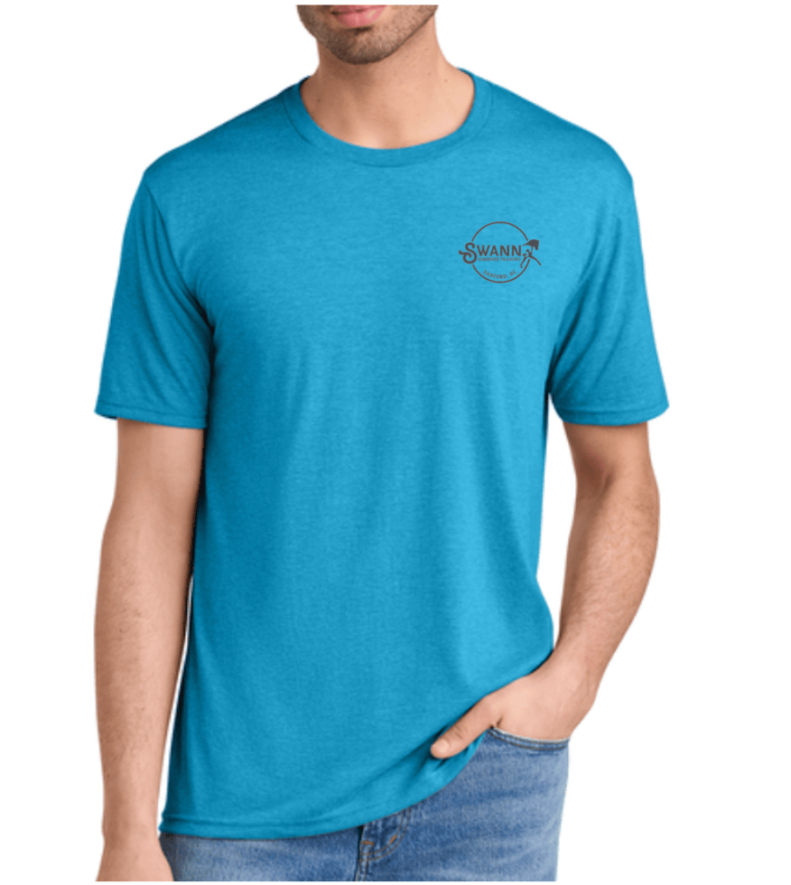 Equestrian Team Apparel Custom Shirts Men's / Turquoise Frost / XS SWANN T-Shirt equestrian team apparel online tack store mobile tack store custom farm apparel custom show stable clothing equestrian lifestyle horse show clothing riding clothes SWANN T-Shirt horses equestrian tack store