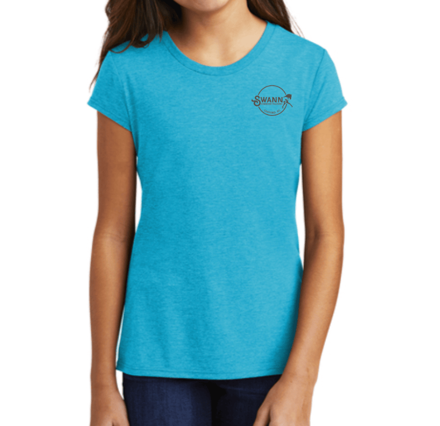 Equestrian Team Apparel Custom Shirts Youth / Turquoise Frost / XS SWANN T-Shirt equestrian team apparel online tack store mobile tack store custom farm apparel custom show stable clothing equestrian lifestyle horse show clothing riding clothes SWANN T-Shirt horses equestrian tack store