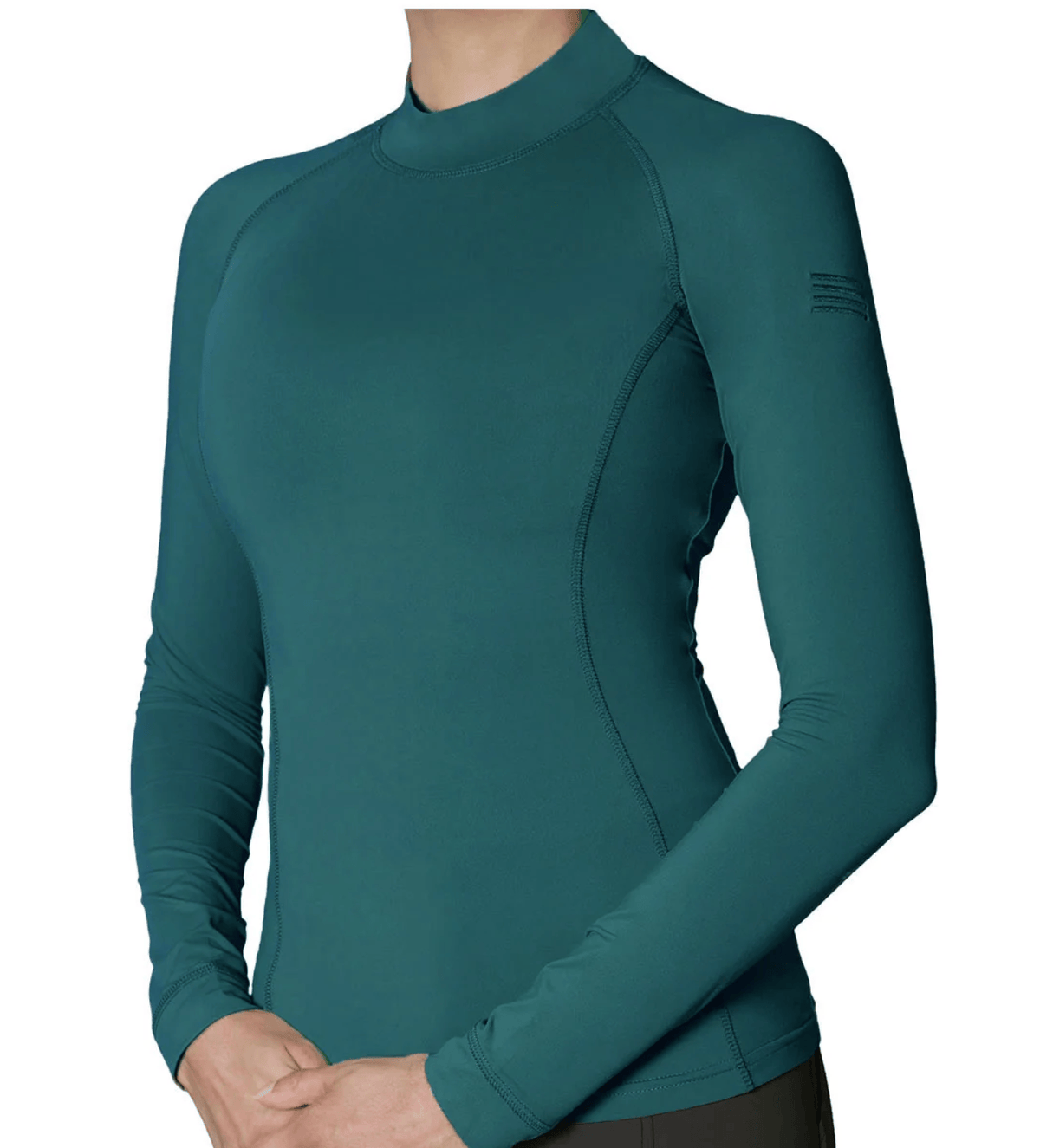 GhoDho Schooling Shirt Ivy / X Small GhoDho- Lyra Half Turtleneck equestrian team apparel online tack store mobile tack store custom farm apparel custom show stable clothing equestrian lifestyle horse show clothing riding clothes GhoDho- Lyra Half Turtleneck horses equestrian tack store