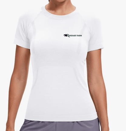 Equestrian Team Apparel Schooling Shirt White / XXS Rinehart- Tech Shirt (Short Sleeve) equestrian team apparel online tack store mobile tack store custom farm apparel custom show stable clothing equestrian lifestyle horse show clothing riding clothes Rinehart- Tech Shirt (Short Sleeve) horses equestrian tack store