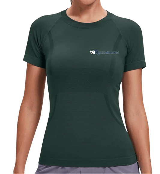 Equestrian Team Apparel Schooling Shirt Dark Hunter Green / XXS Rinehart- Tech Shirt (Short Sleeve) equestrian team apparel online tack store mobile tack store custom farm apparel custom show stable clothing equestrian lifestyle horse show clothing riding clothes Rinehart- Tech Shirt (Short Sleeve) horses equestrian tack store