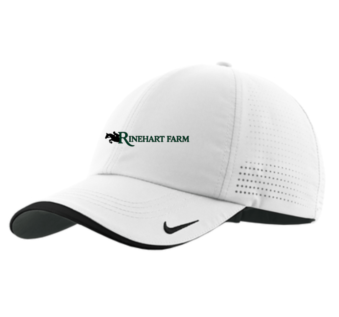Equestrian Team Apparel custom hats White Rinehart- Nike Baseball Cap equestrian team apparel online tack store mobile tack store custom farm apparel custom show stable clothing equestrian lifestyle horse show clothing riding clothes Rinehart- Nike Baseball Cap horses equestrian tack store
