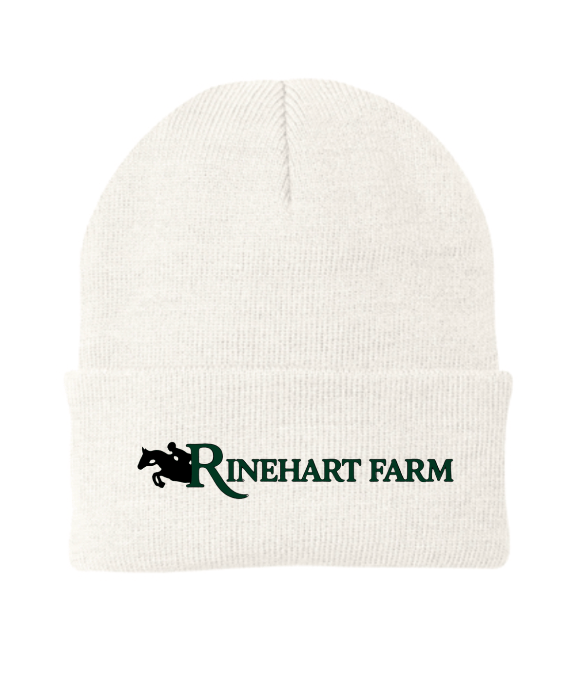 Equestrian Team Apparel custom hats White Rinehart- Cuffed Beanie equestrian team apparel online tack store mobile tack store custom farm apparel custom show stable clothing equestrian lifestyle horse show clothing riding clothes Rinehart- Cuffed Beanie horses equestrian tack store