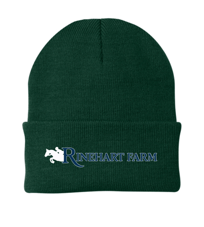 Equestrian Team Apparel custom hats Dark Hunter Green Rinehart- Cuffed Beanie equestrian team apparel online tack store mobile tack store custom farm apparel custom show stable clothing equestrian lifestyle horse show clothing riding clothes Rinehart- Cuffed Beanie horses equestrian tack store