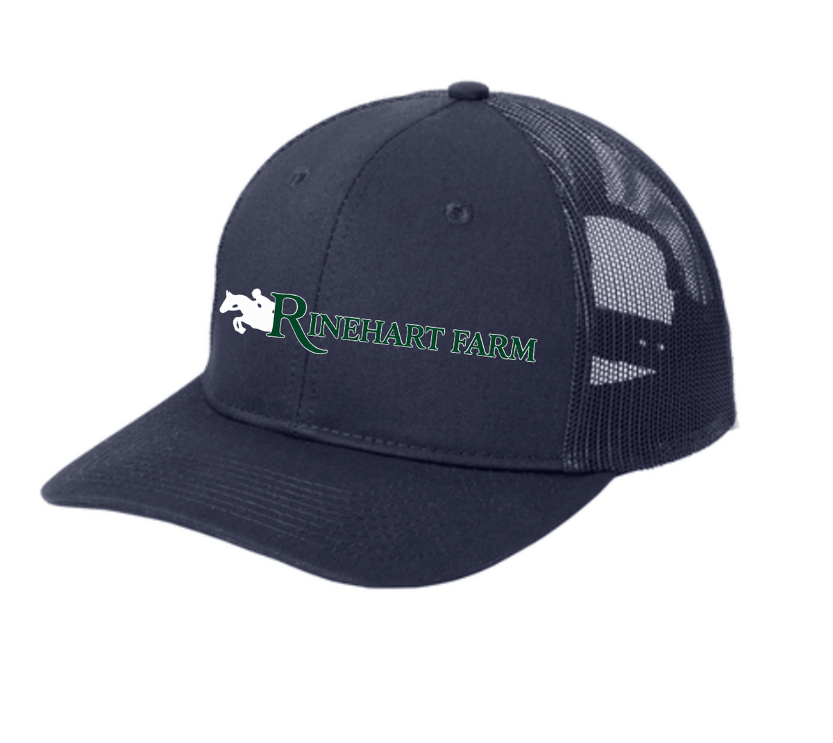 Equestrian Team Apparel custom hats Navy Rinehart- Trucker Hat equestrian team apparel online tack store mobile tack store custom farm apparel custom show stable clothing equestrian lifestyle horse show clothing riding clothes Rinehart- Trucker Hat horses equestrian tack store