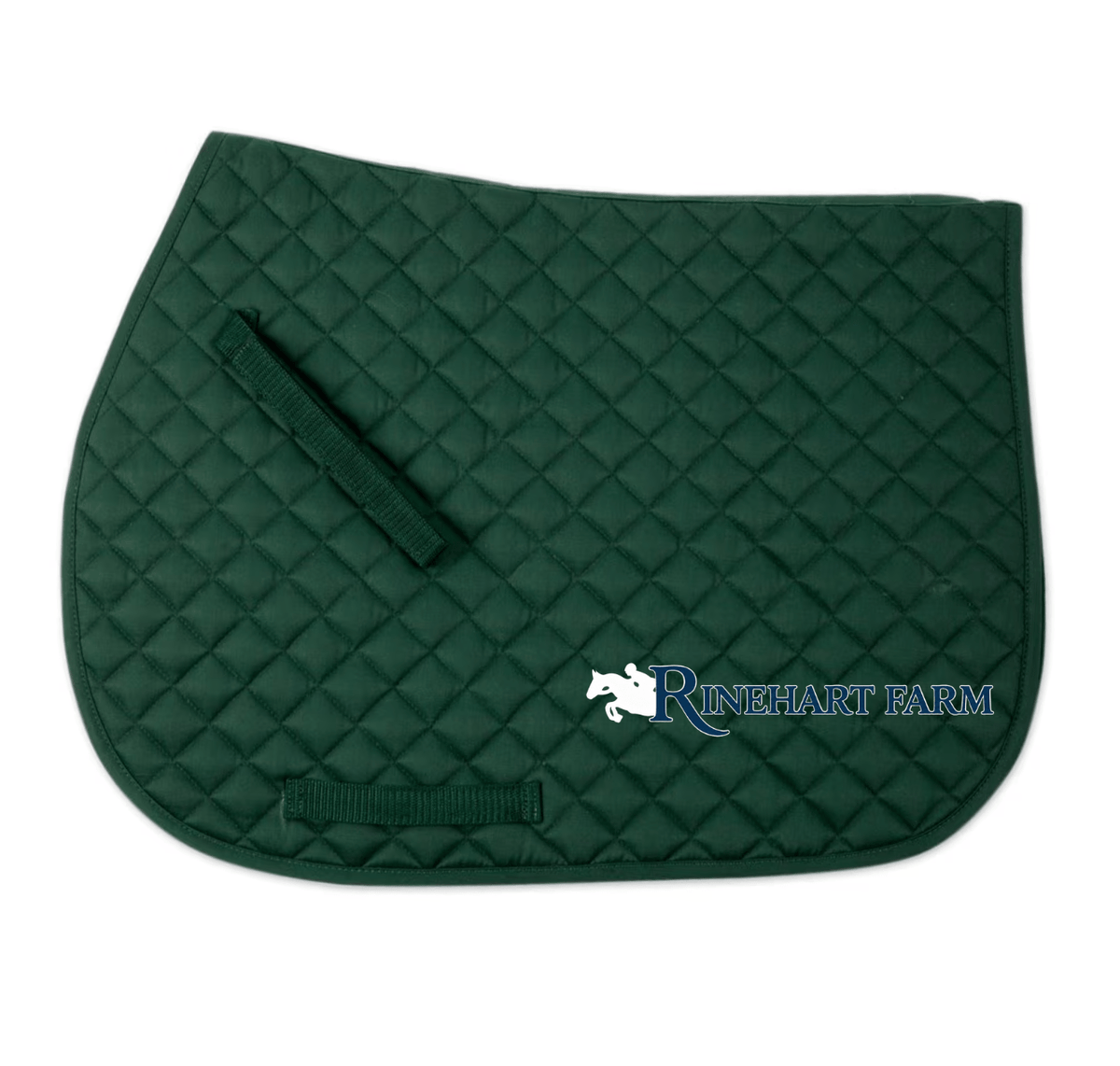 Equestrian Team Apparel custom saddle pad Dark Hunter Green Rinehart- AP Saddle Pad equestrian team apparel online tack store mobile tack store custom farm apparel custom show stable clothing equestrian lifestyle horse show clothing riding clothes Rinehart- AP Saddle Pad horses equestrian tack store