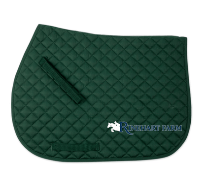 Equestrian Team Apparel custom saddle pad Dark Hunter Green Rinehart- AP Saddle Pad equestrian team apparel online tack store mobile tack store custom farm apparel custom show stable clothing equestrian lifestyle horse show clothing riding clothes Rinehart- AP Saddle Pad horses equestrian tack store