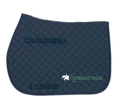 Equestrian Team Apparel custom saddle pad Navy Rinehart- AP Saddle Pad equestrian team apparel online tack store mobile tack store custom farm apparel custom show stable clothing equestrian lifestyle horse show clothing riding clothes Rinehart- AP Saddle Pad horses equestrian tack store