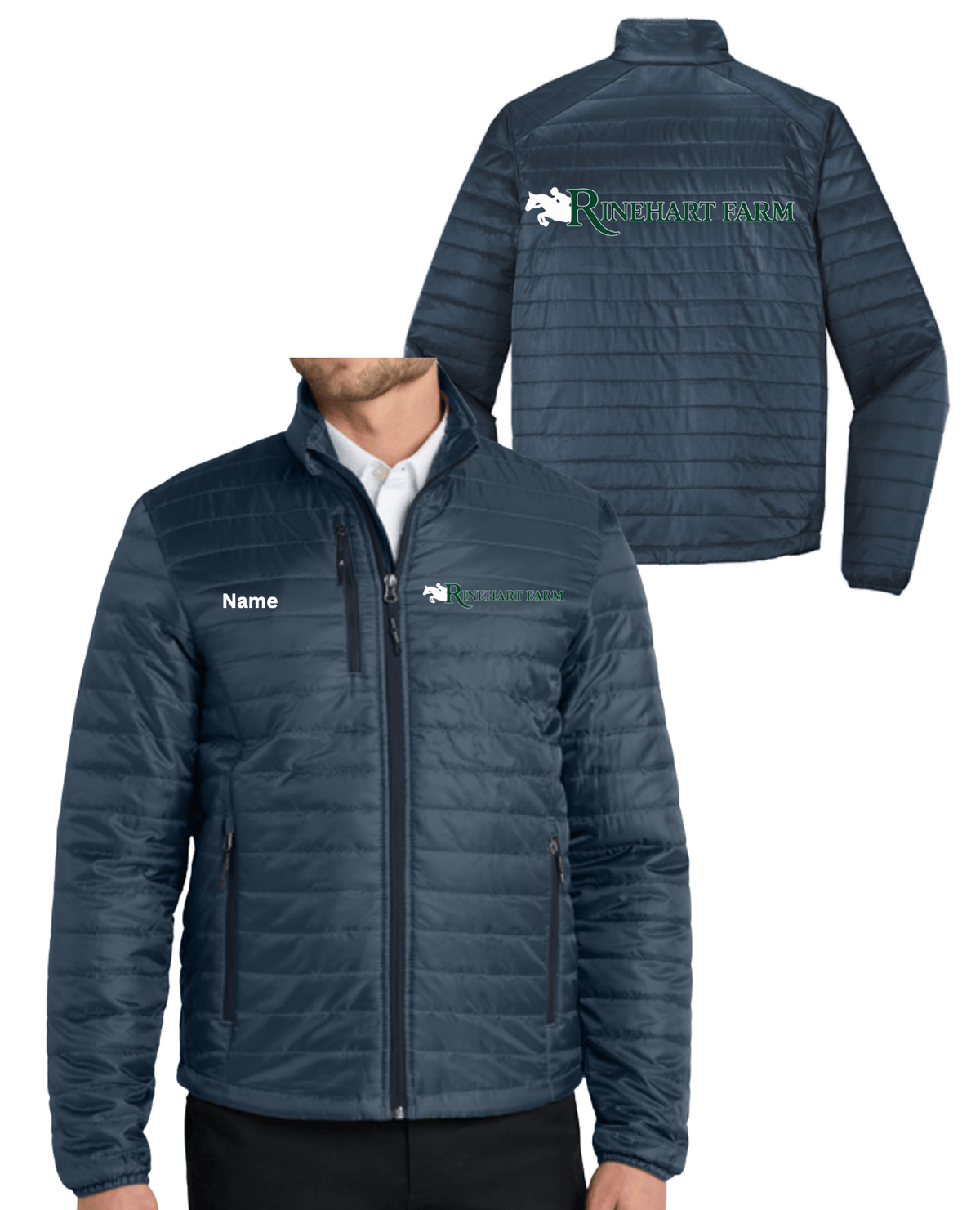 Equestrian Team Apparel Custom Jacket Men / XXS / Yes (Enter Name at Checkout) Rinehart- Puffy Jacket equestrian team apparel online tack store mobile tack store custom farm apparel custom show stable clothing equestrian lifestyle horse show clothing riding clothes Rinehart- Puffy Jacket horses equestrian tack store