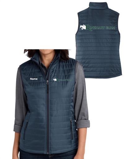 Equestrian Team Apparel Custom Vests Women / XXS / Yes (Enter Name at Checkout) Rinehart- Puffy Vest equestrian team apparel online tack store mobile tack store custom farm apparel custom show stable clothing equestrian lifestyle horse show clothing riding clothes Rinehart- Puffy Vest horses equestrian tack store