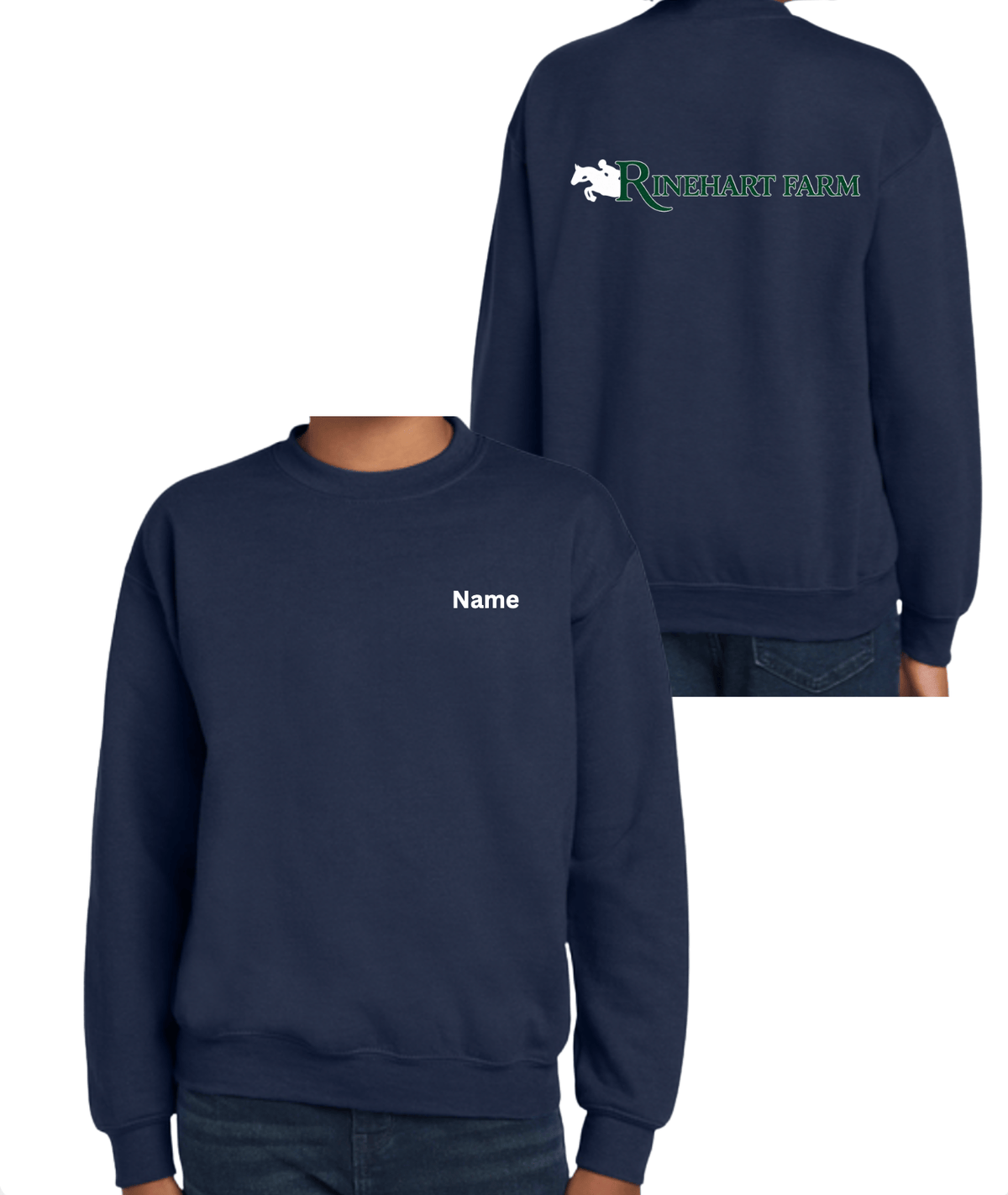 Equestrian Team Apparel custom hoodie Youth / Navy / XS Rinehart- Unisex Sweatshirt equestrian team apparel online tack store mobile tack store custom farm apparel custom show stable clothing equestrian lifestyle horse show clothing riding clothes Rinehart- Unisex Sweatshirt horses equestrian tack store