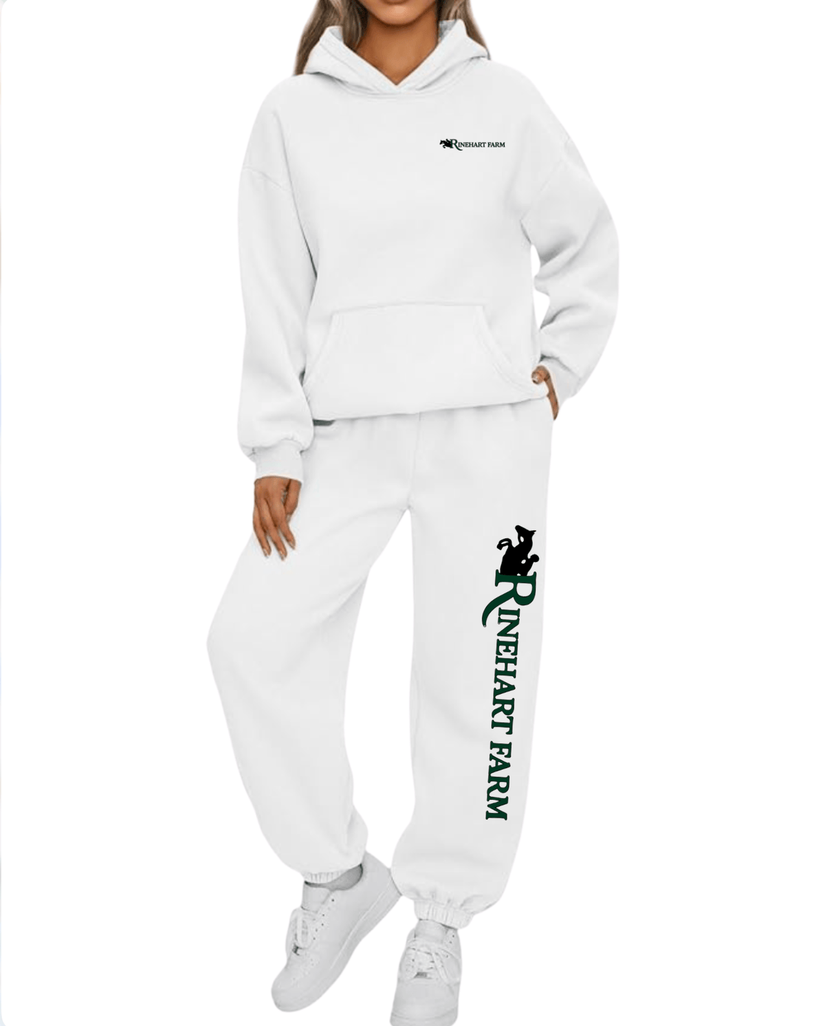 Equestrian Team Apparel custom sweatsuit White / Women / XS Rinehart- Cozy Sweatsuit equestrian team apparel online tack store mobile tack store custom farm apparel custom show stable clothing equestrian lifestyle horse show clothing riding clothes Rinehart- Cozy Sweatsuit horses equestrian tack store