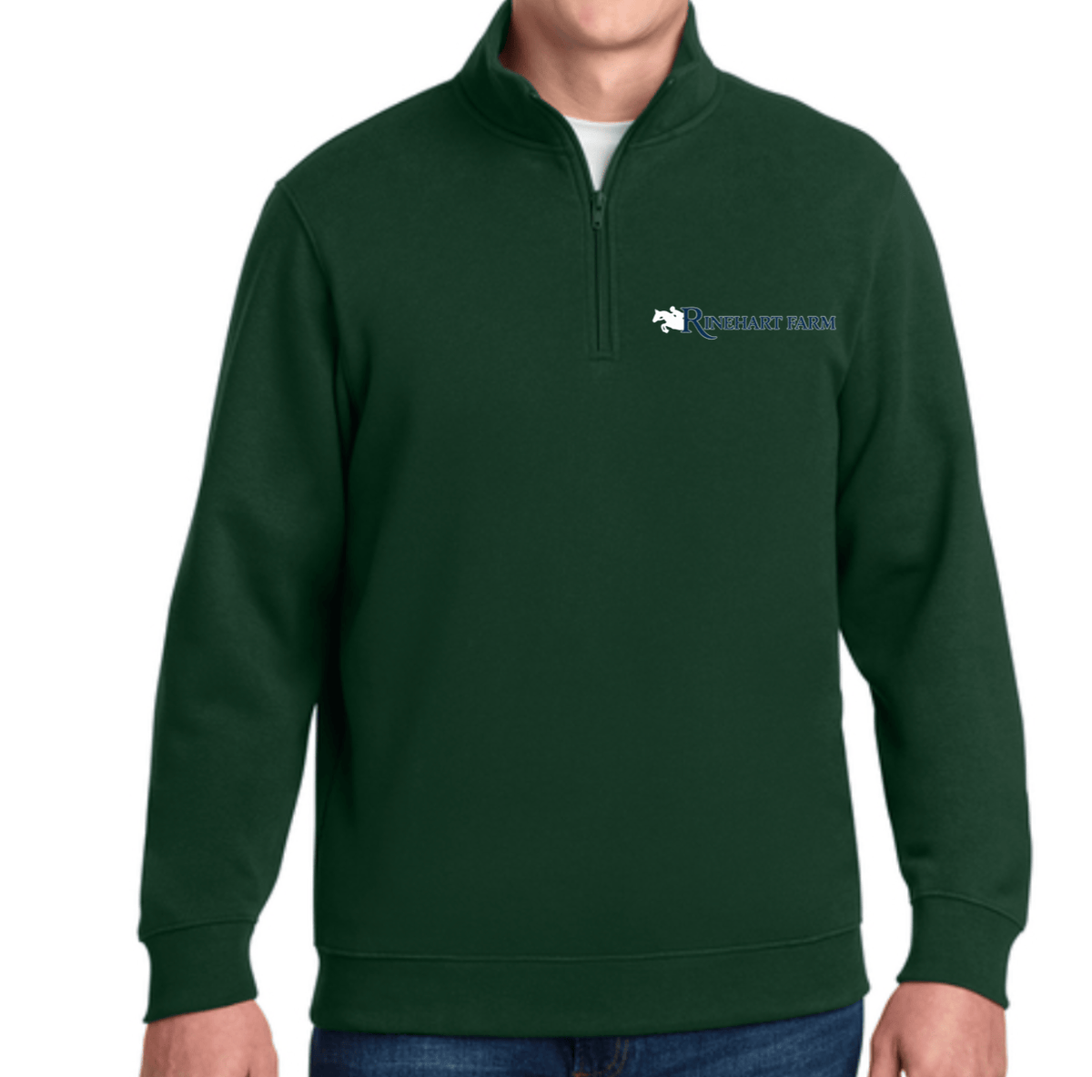 Equestrian Team Apparel Custom Shirts Rinehart- 1/4 Zip equestrian team apparel online tack store mobile tack store custom farm apparel custom show stable clothing equestrian lifestyle horse show clothing riding clothes Rinehart- 1/4 Zip horses equestrian tack store