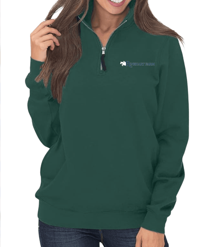 Equestrian Team Apparel Custom Shirts Women / Navy / XS Rinehart- 1/4 Zip equestrian team apparel online tack store mobile tack store custom farm apparel custom show stable clothing equestrian lifestyle horse show clothing riding clothes Rinehart- 1/4 Zip horses equestrian tack store