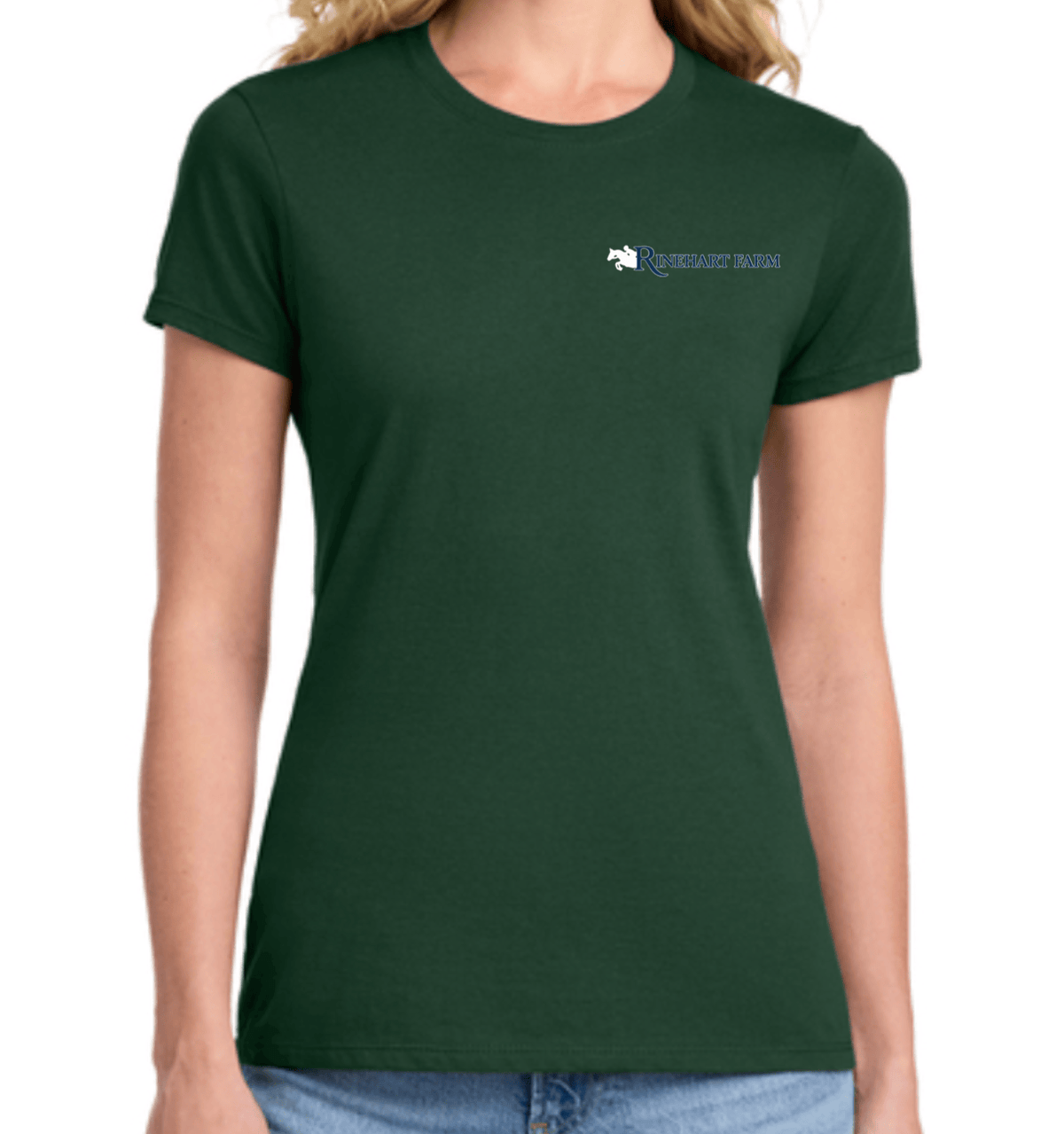 Equestrian Team Apparel Custom Shirts Women / Navy / XS Rinehart- T-Shirt equestrian team apparel online tack store mobile tack store custom farm apparel custom show stable clothing equestrian lifestyle horse show clothing riding clothes Rinehart- T-Shirt horses equestrian tack store