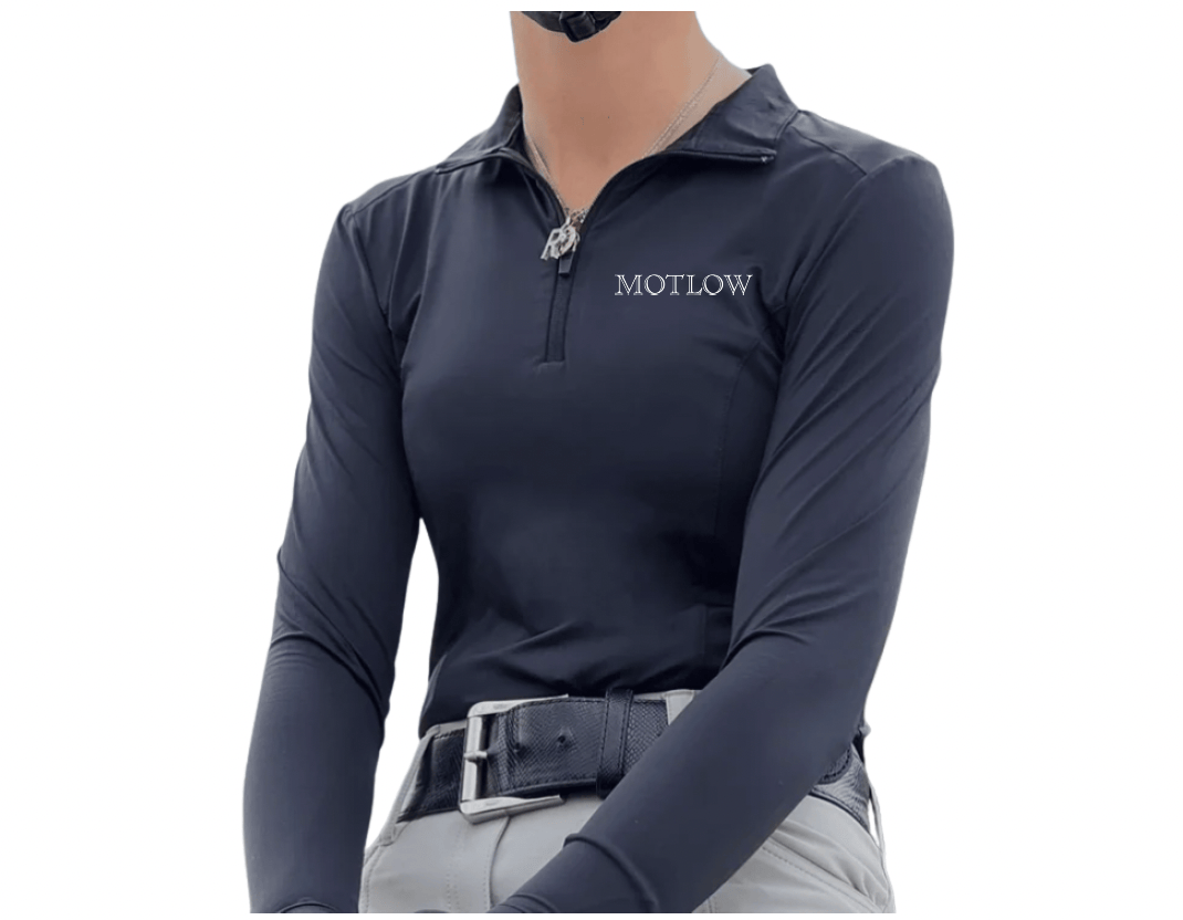 Equestrian Team Apparel Custom Shirts Black / XXS Motlow - The Bit Equestrian Long Sleeve Schooling Shirt equestrian team apparel online tack store mobile tack store custom farm apparel custom show stable clothing equestrian lifestyle horse show clothing riding clothes Motlow - The Bit Equestrian Long Sleeve Schooling Shirt horses equestrian tack store