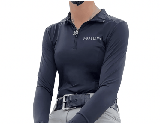 Equestrian Team Apparel Custom Shirts Black / XXS Motlow - The Bit Equestrian Long Sleeve Schooling Shirt equestrian team apparel online tack store mobile tack store custom farm apparel custom show stable clothing equestrian lifestyle horse show clothing riding clothes Motlow - The Bit Equestrian Long Sleeve Schooling Shirt horses equestrian tack store