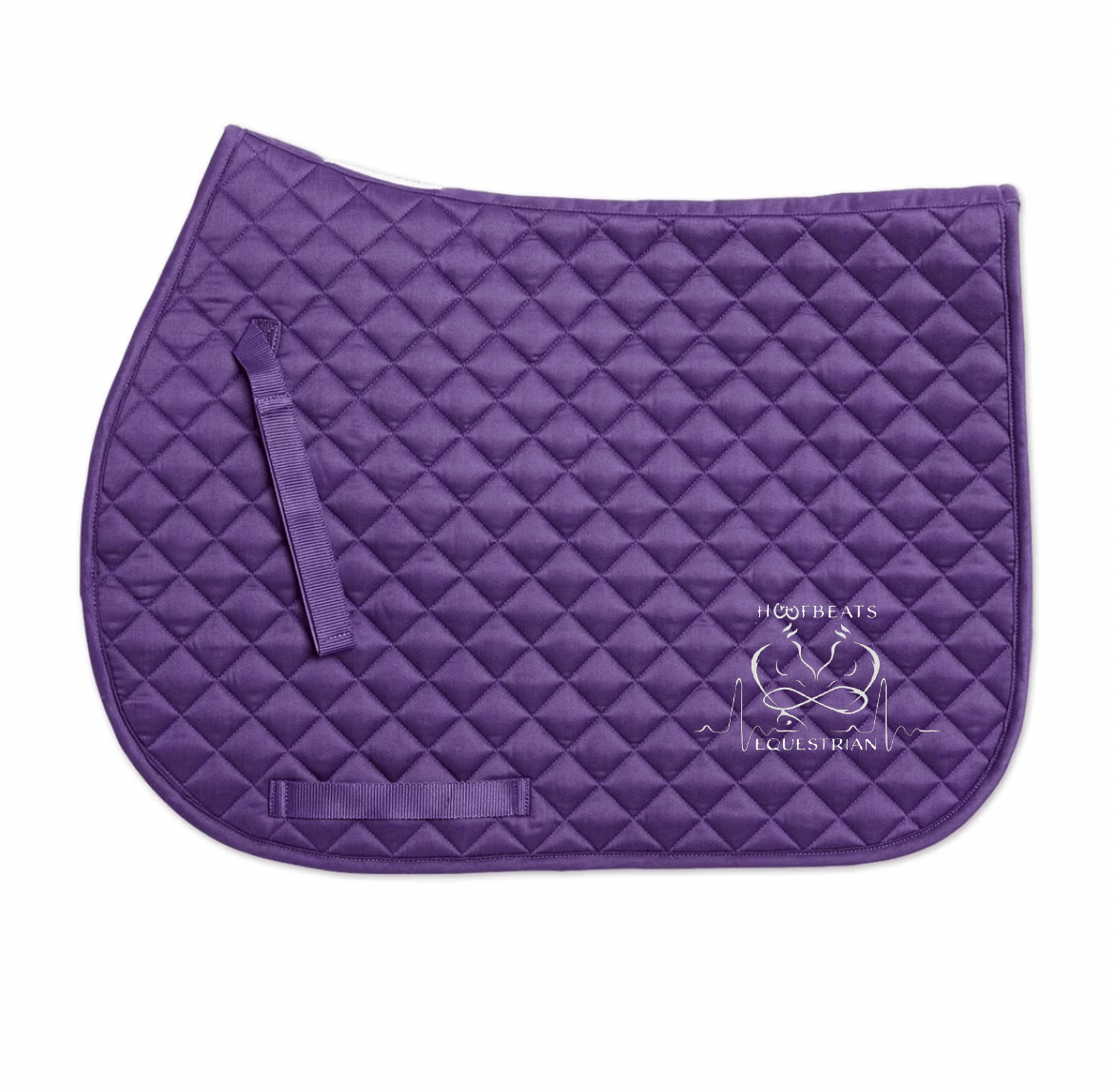 Equestrian Team Apparel custom saddle pad Purple HoofBeats Equestrian- AP Saddle Pad equestrian team apparel online tack store mobile tack store custom farm apparel custom show stable clothing equestrian lifestyle horse show clothing riding clothes HoofBeats Equestrian- AP Saddle Pad horses equestrian tack store