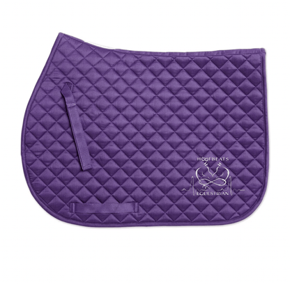 Equestrian Team Apparel custom saddle pad Purple HoofBeats Equestrian- AP Saddle Pad equestrian team apparel online tack store mobile tack store custom farm apparel custom show stable clothing equestrian lifestyle horse show clothing riding clothes HoofBeats Equestrian- AP Saddle Pad horses equestrian tack store